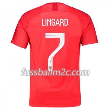 Fußballtrikots England Lingard 7 Auswärts Trikotsatz WM 2018